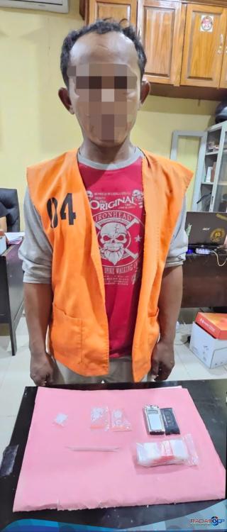 Satresnarkoba Polresta Deli Serdang Tangkap Seorang Pria Pengedar Shabu